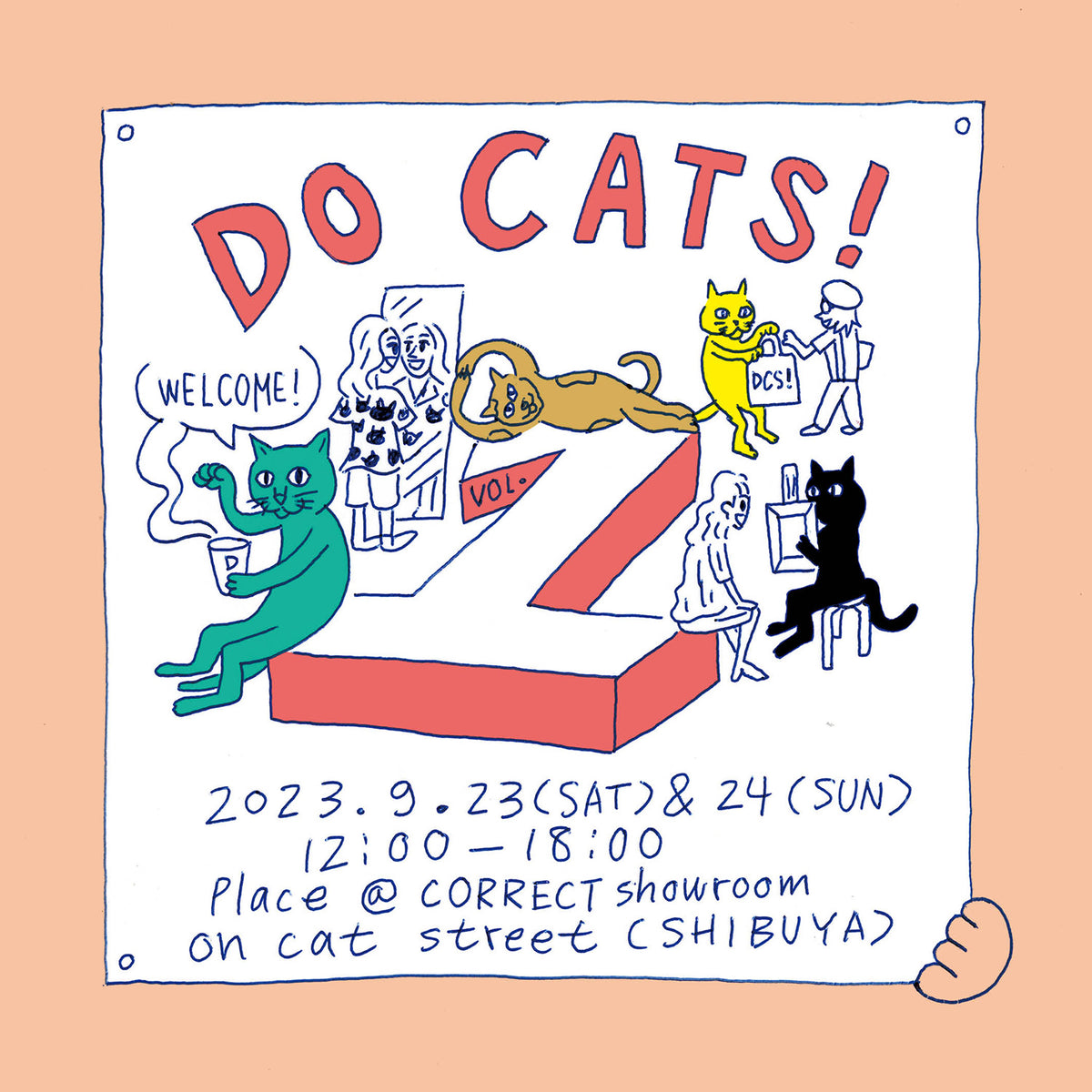 9月にイベントやります！その名も「DO CATS!」