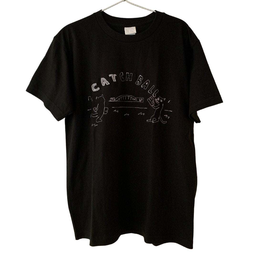 CATCHBALL tee｜BLACK