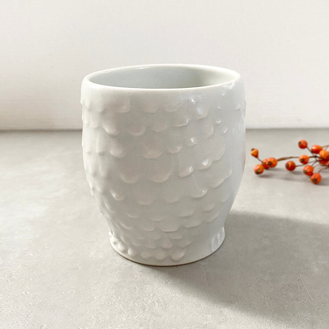 Cafe Mug | Yellow Moon with Feet