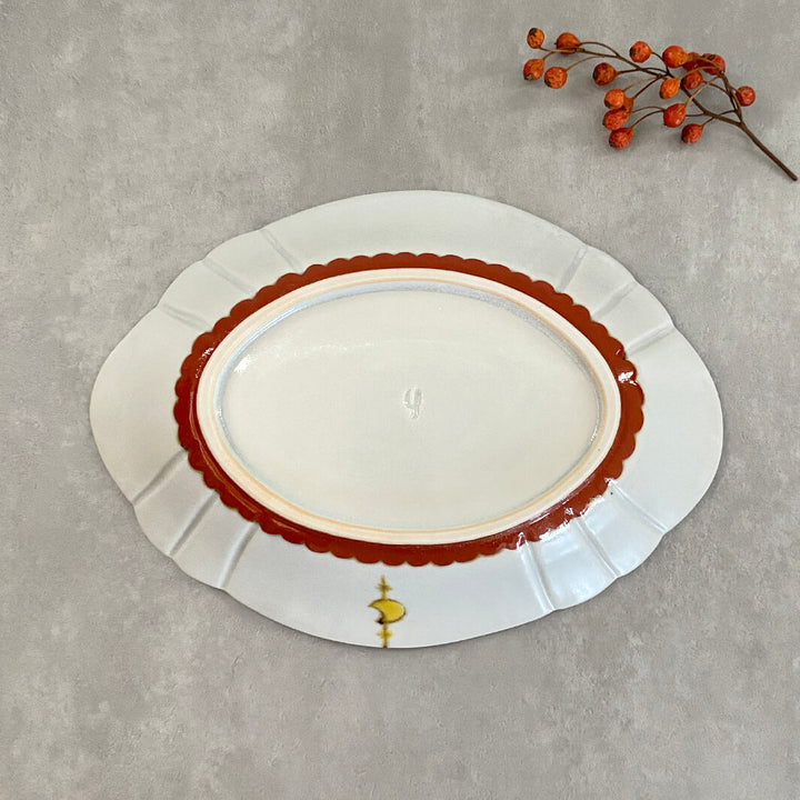 輪花鉢｜ブレーメンの音楽隊