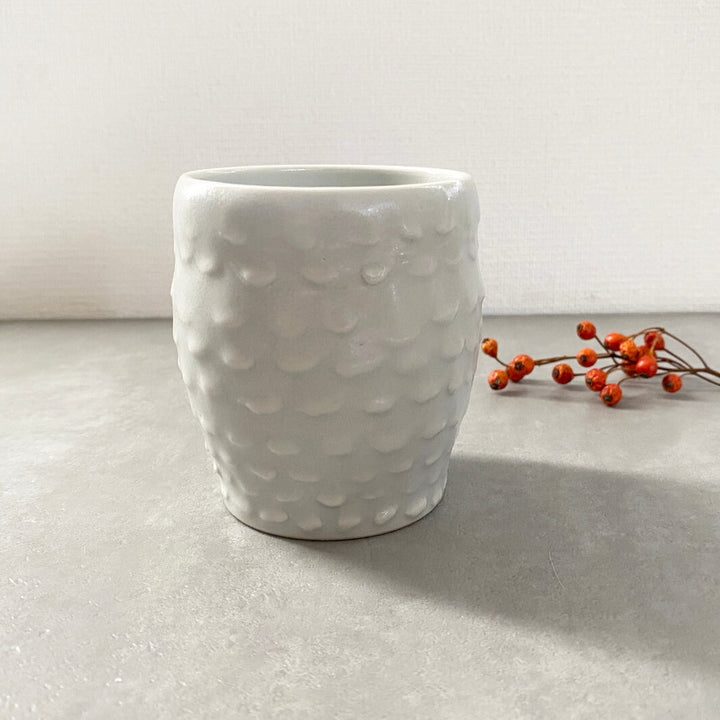 Cafe Mug | Yellow Moon with Feet