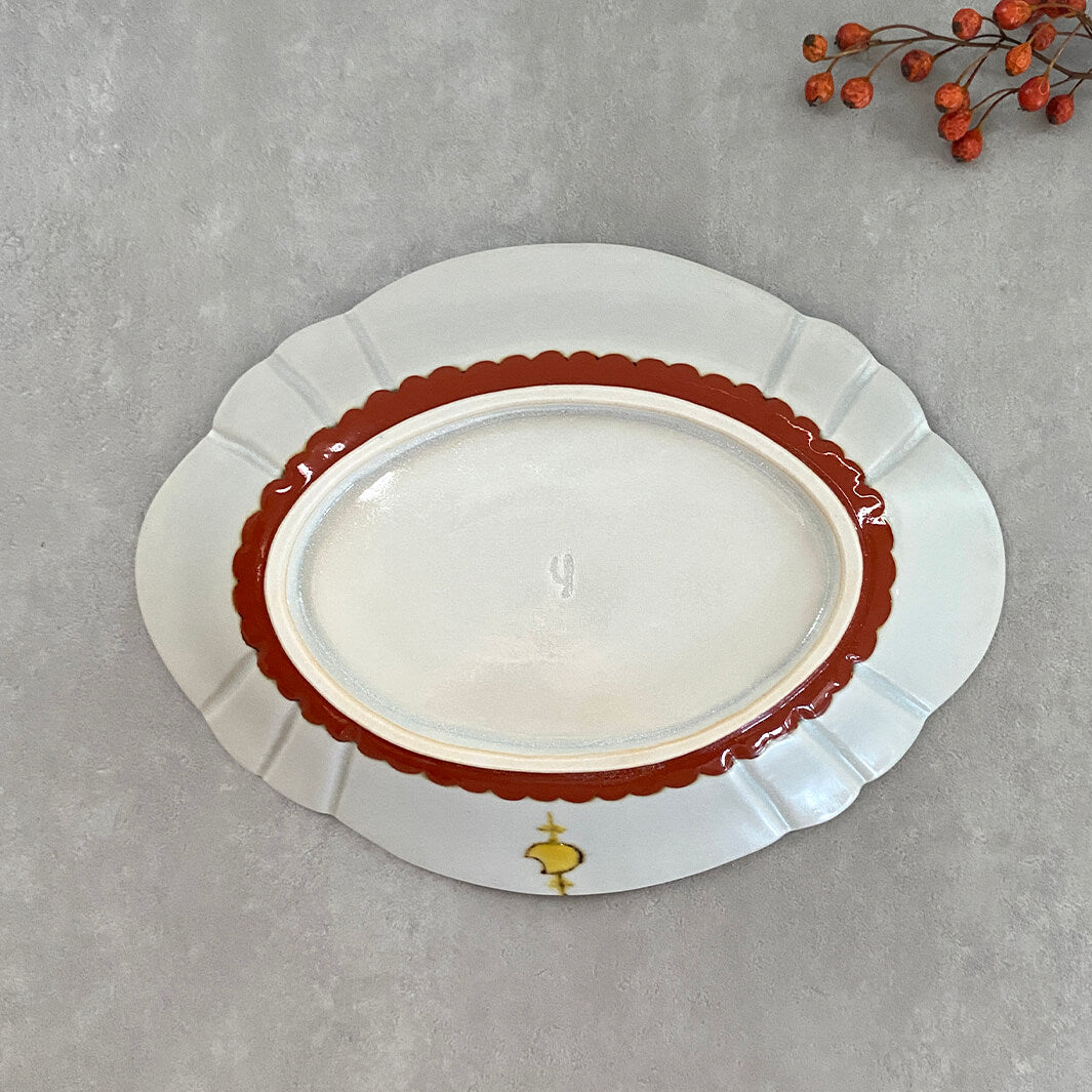 輪花鉢｜ブレーメンの音楽隊