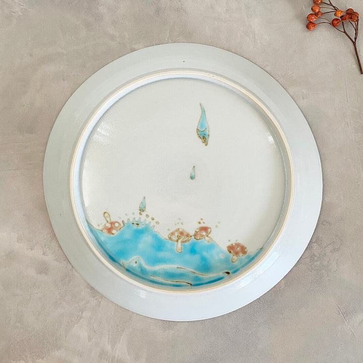 プレート｜猫は液体きのこは菌糸体