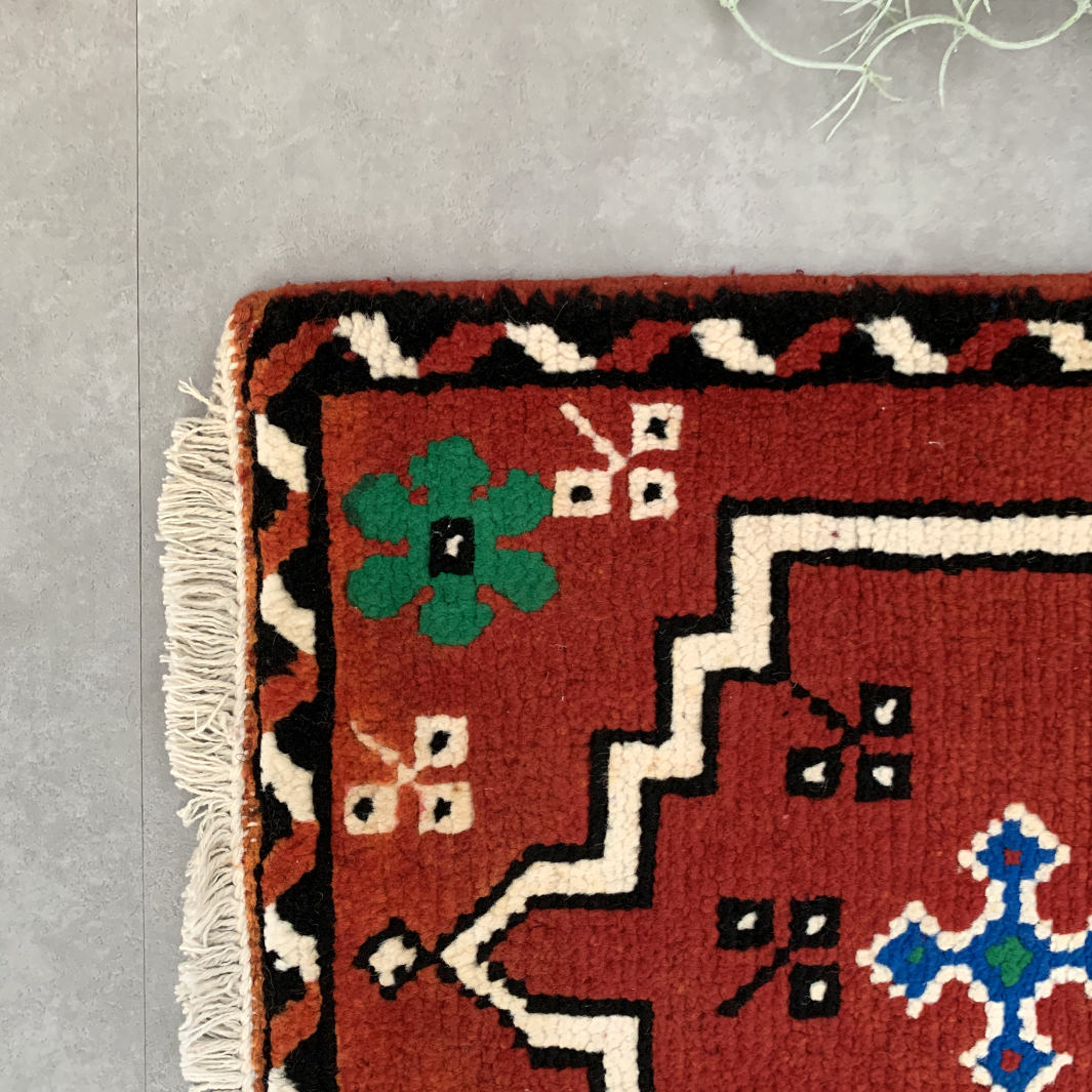 Pakistan mini rug｜55