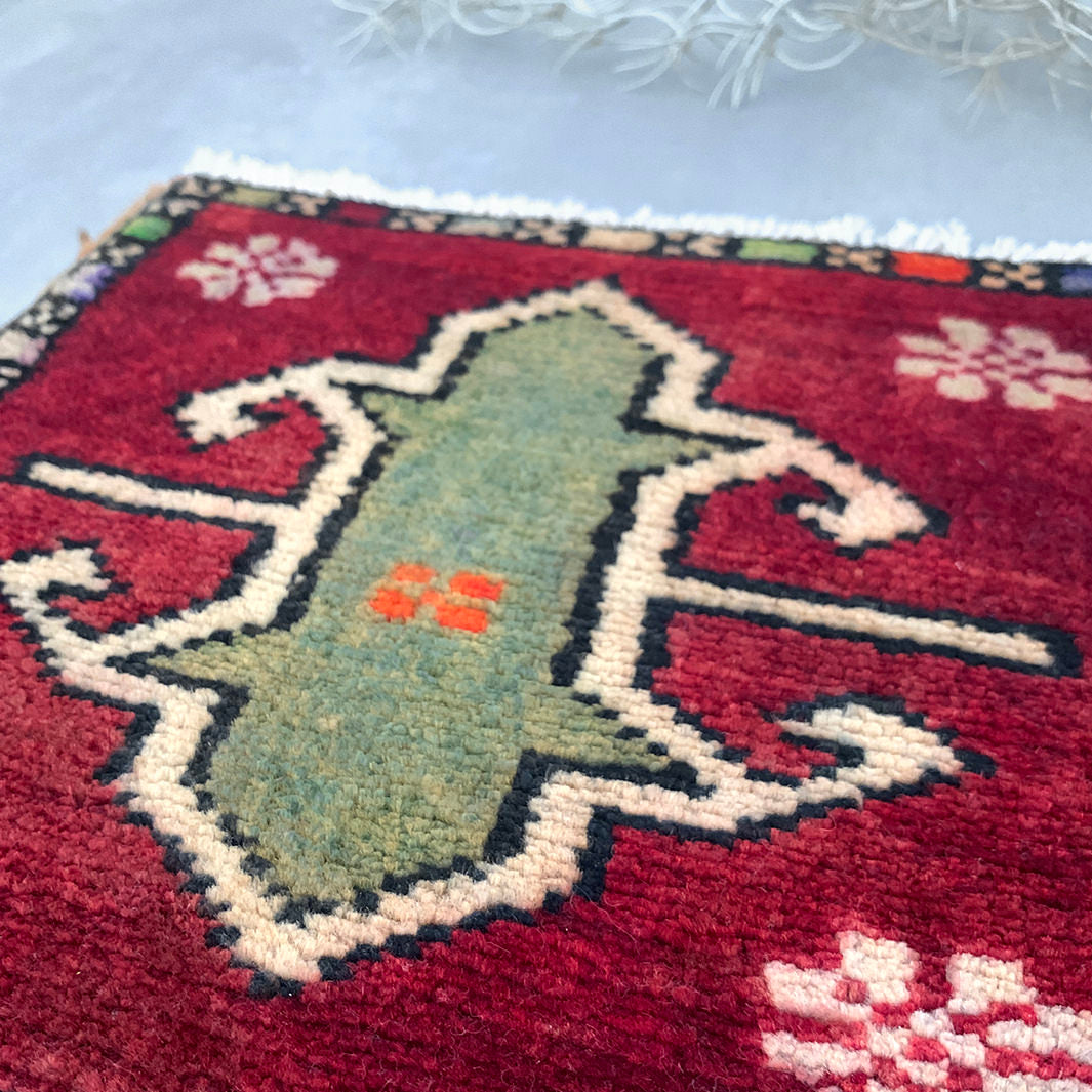 Pakistan mini rug｜46