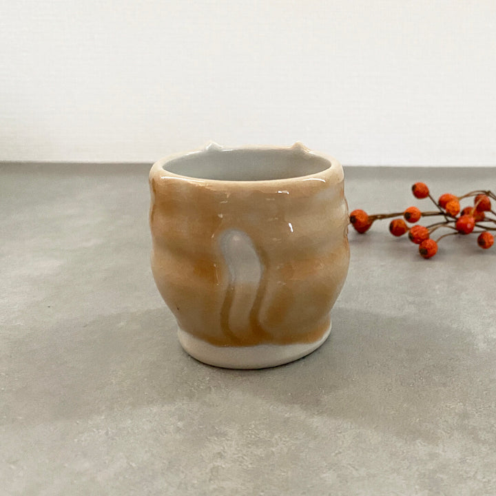 ぐい呑み｜ねこ