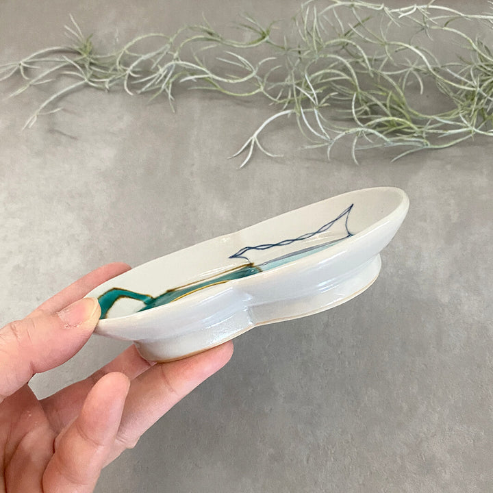 瓜形小皿｜マグと金魚鉢