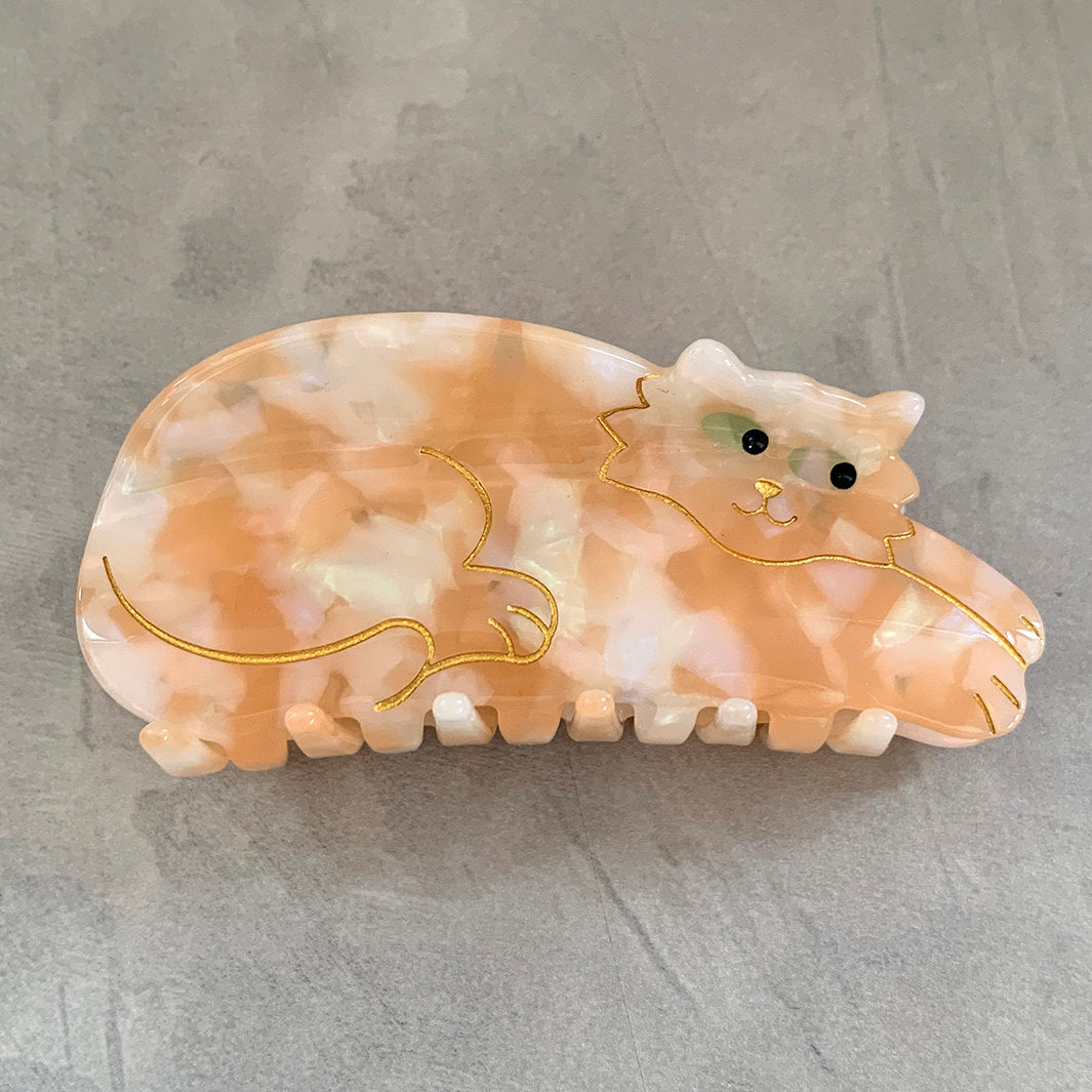 Coucou Suzette｜ヘアクリップ・茶トラ – monco