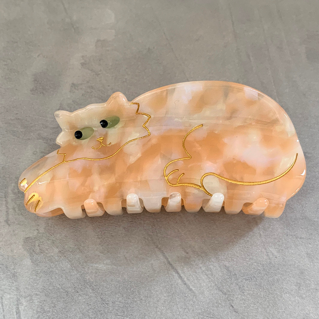 Coucou Suzette｜ヘアクリップ・茶トラ – monco