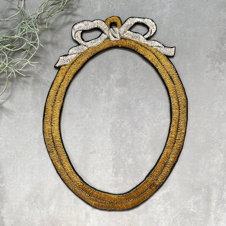 emu×Atelier-grisgris｜Embroidery Frame｜Ruban Frame Painting set