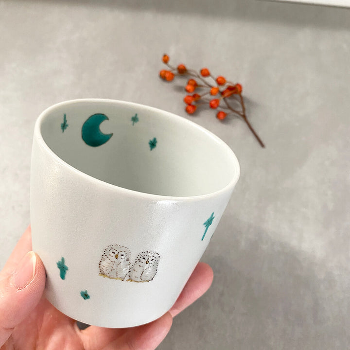 そば猪口｜緑月