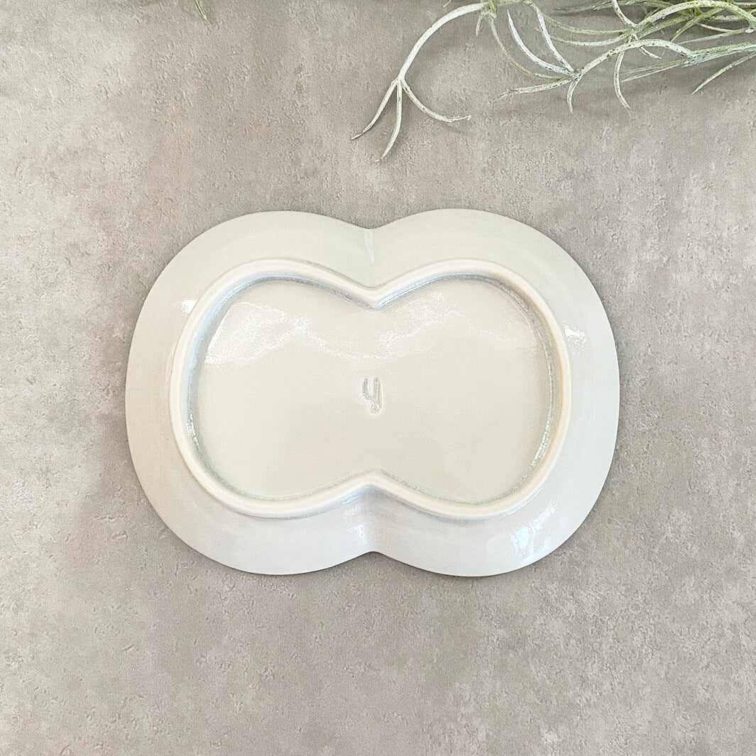 瓜形小皿｜マグと金魚鉢