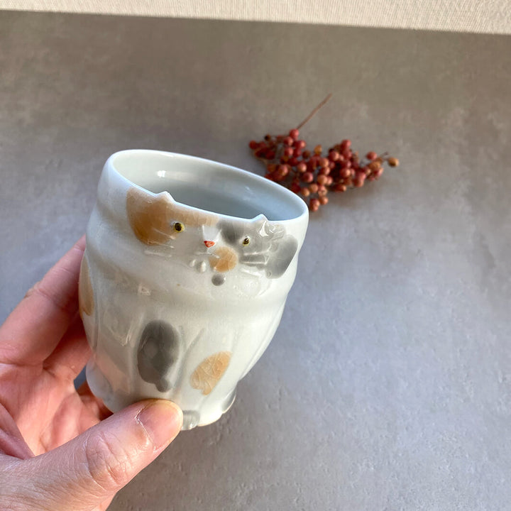 湯呑み_大｜ねこ②