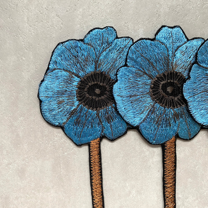 emu｜Embroidery Anemone 3 Flowers