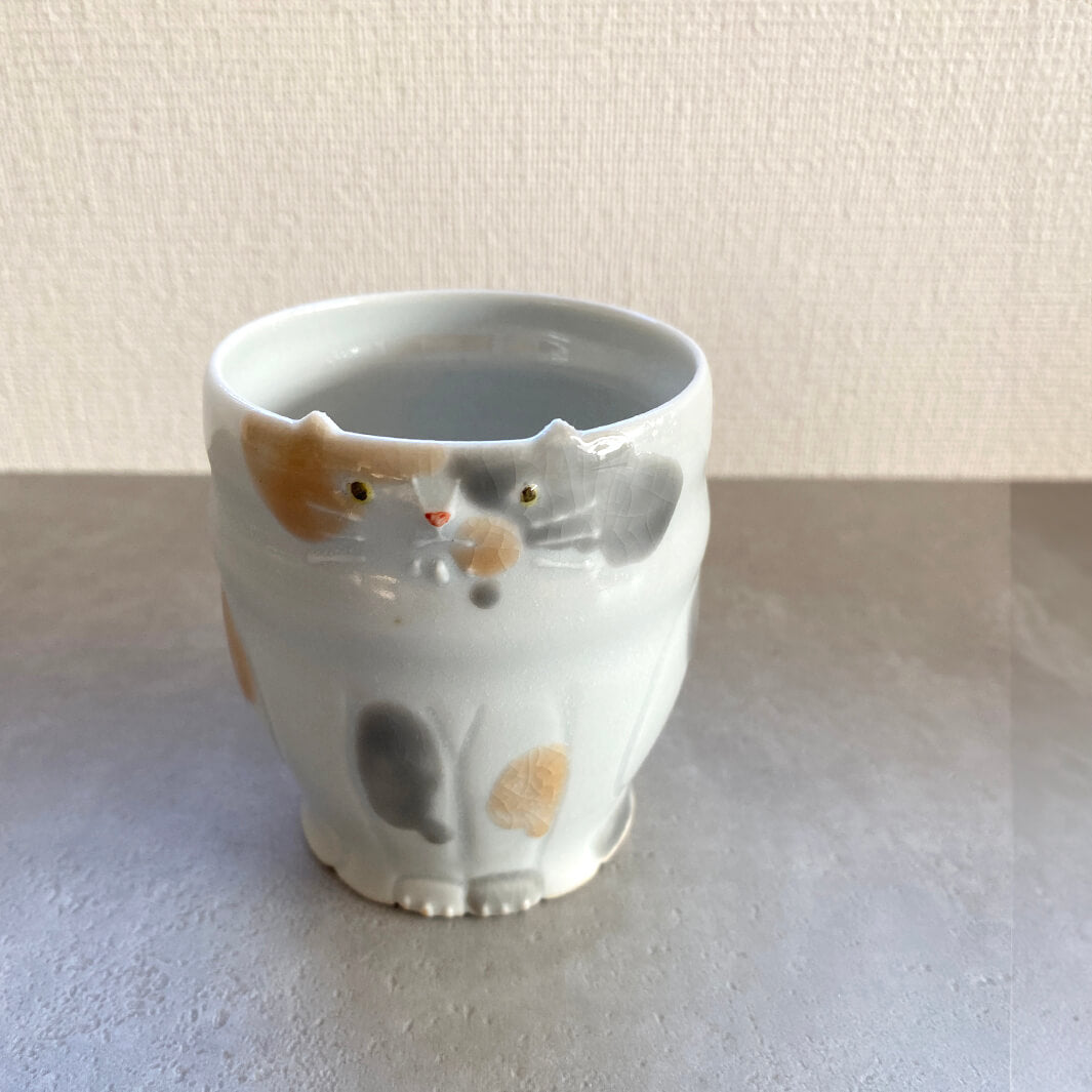 湯呑み_大｜ねこ②