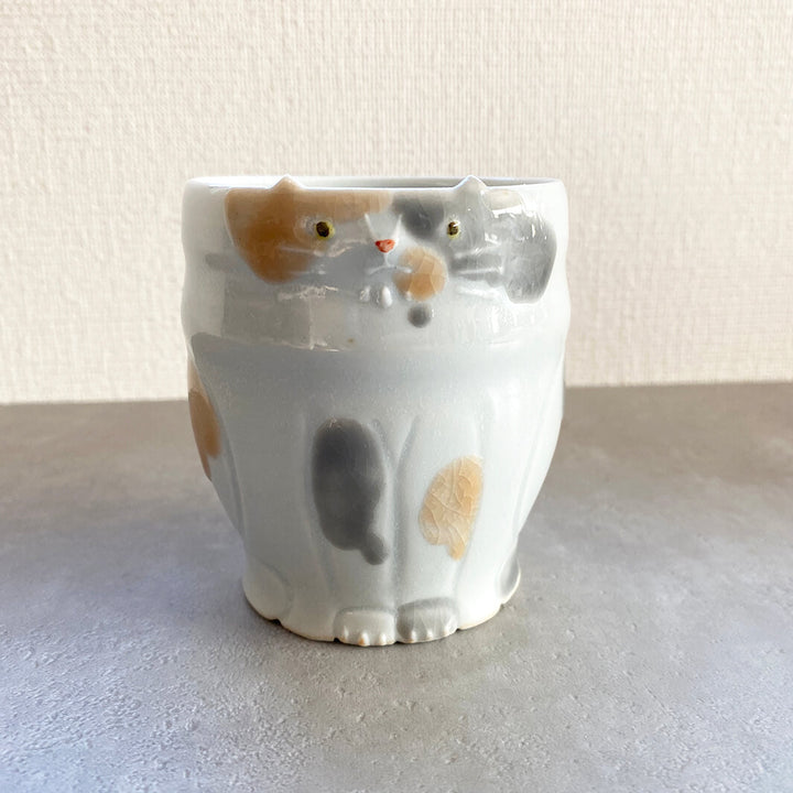 湯呑み_大｜ねこ②