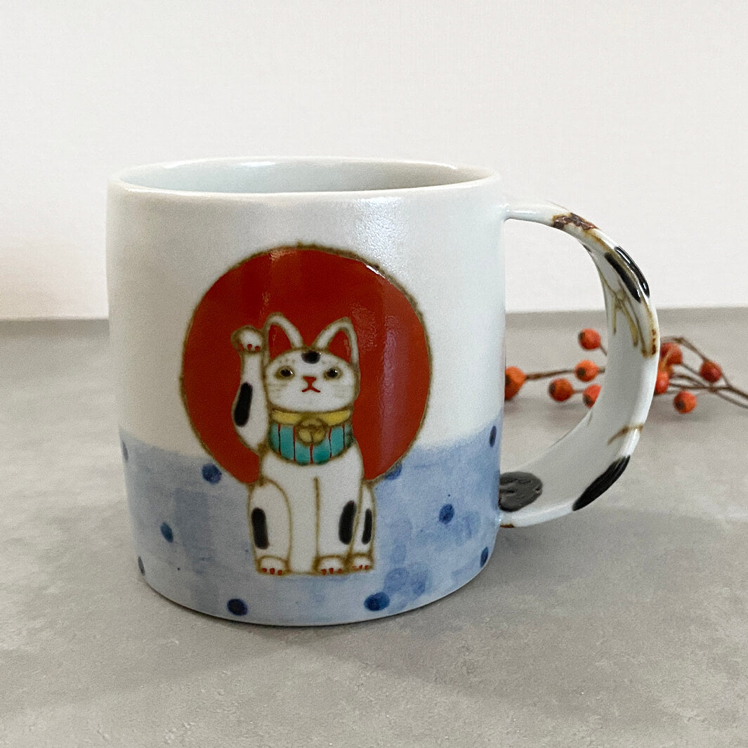 ハンドル正面マグ｜まねき猫