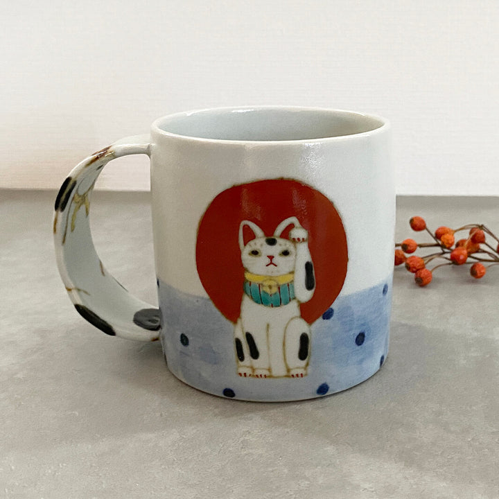 ハンドル正面マグ｜まねき猫