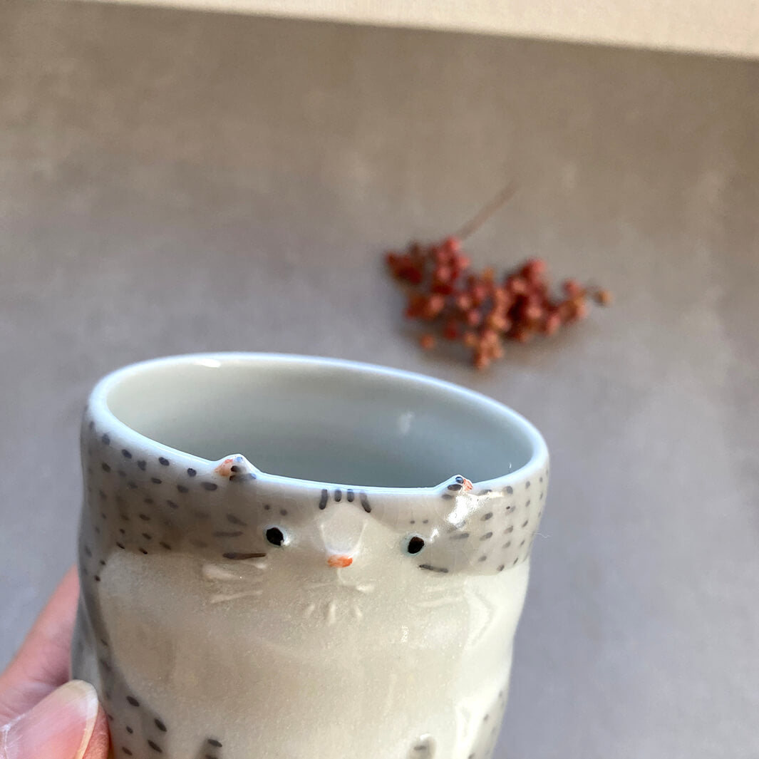 湯呑み_大｜ねこ①