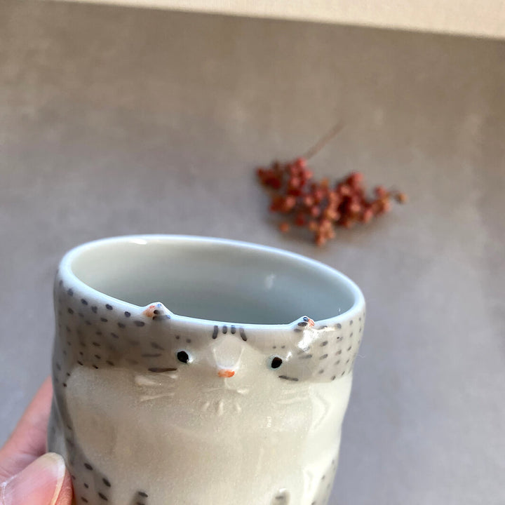 湯呑み_大｜ねこ①