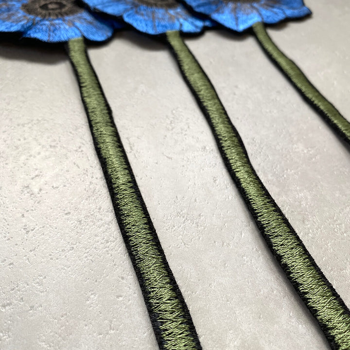 emu｜Embroidery Anemone 3 Flowers