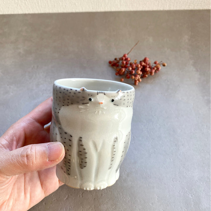 湯呑み_大｜ねこ①