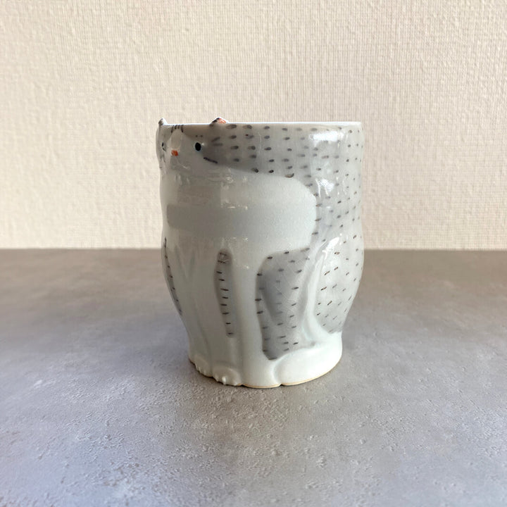 湯呑み_大｜ねこ①