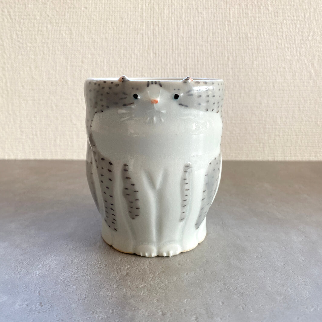 湯呑み_大｜ねこ①