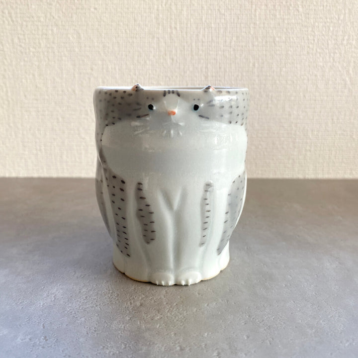 湯呑み_大｜ねこ①