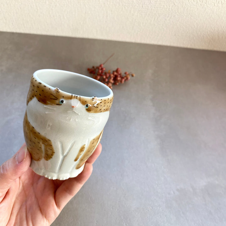 湯呑み_大｜ねこ①