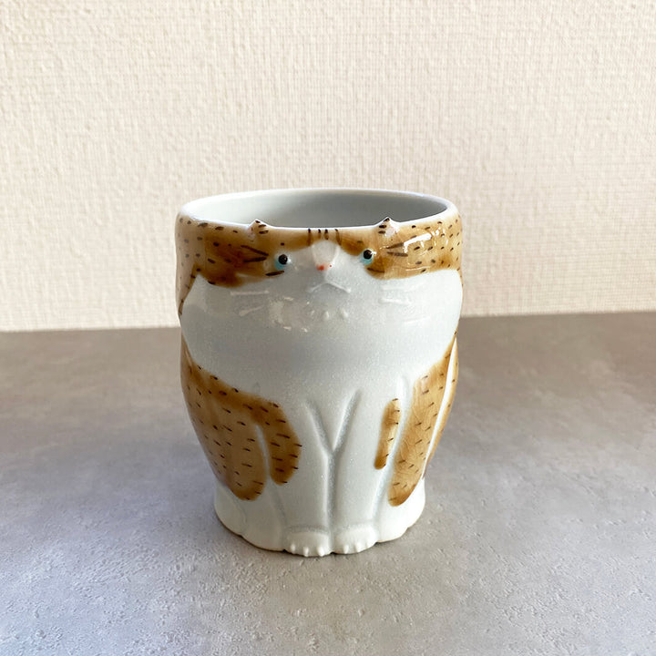 湯呑み_大｜ねこ①