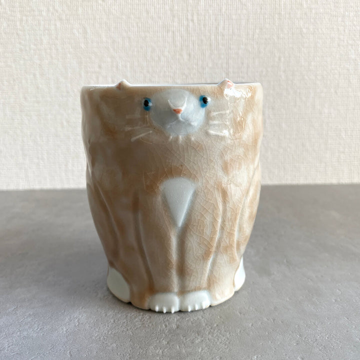湯呑み_大｜ねこ①