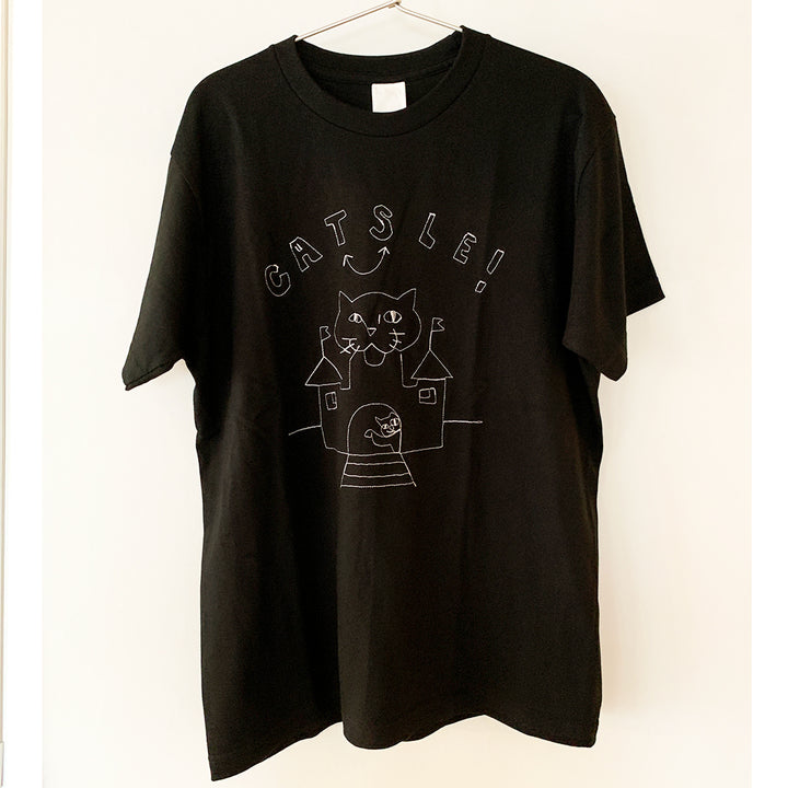 CATSLE tee｜BLACK