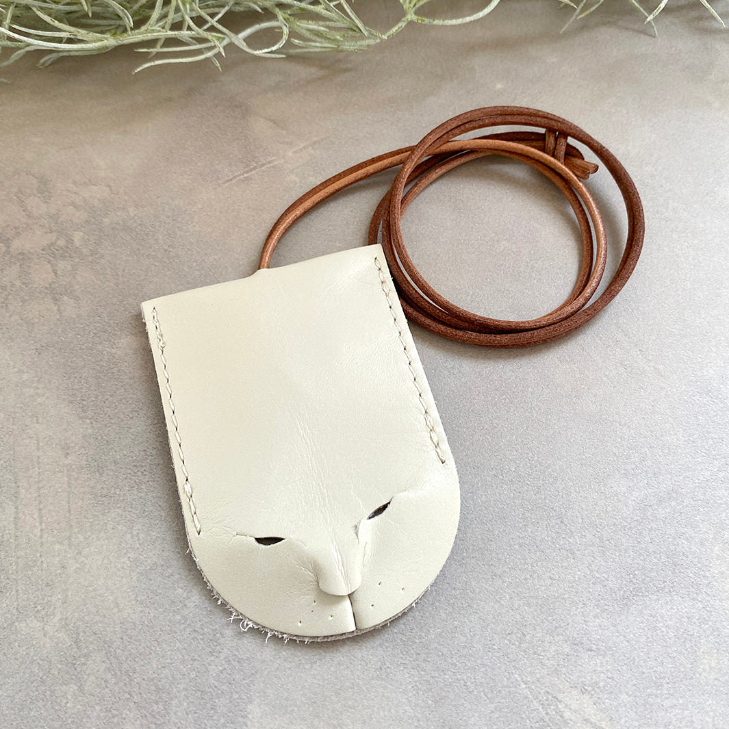 CAT Face KEYCASE｜WHITE