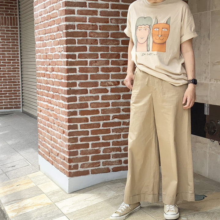 DO CATS! vol.2 Tシャツ｜ベージュ