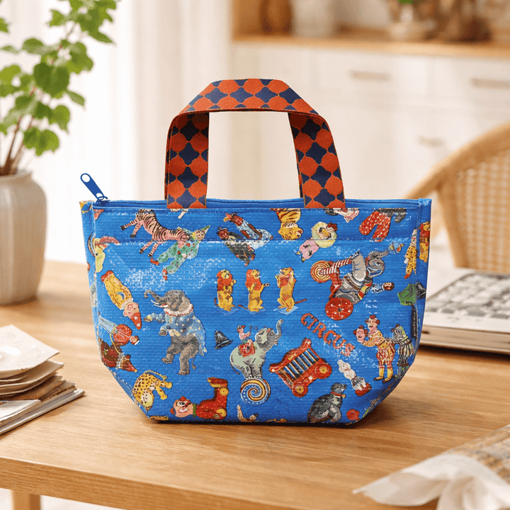 Nathalie Lete ｜Keep cool bag S Circus（Blue）