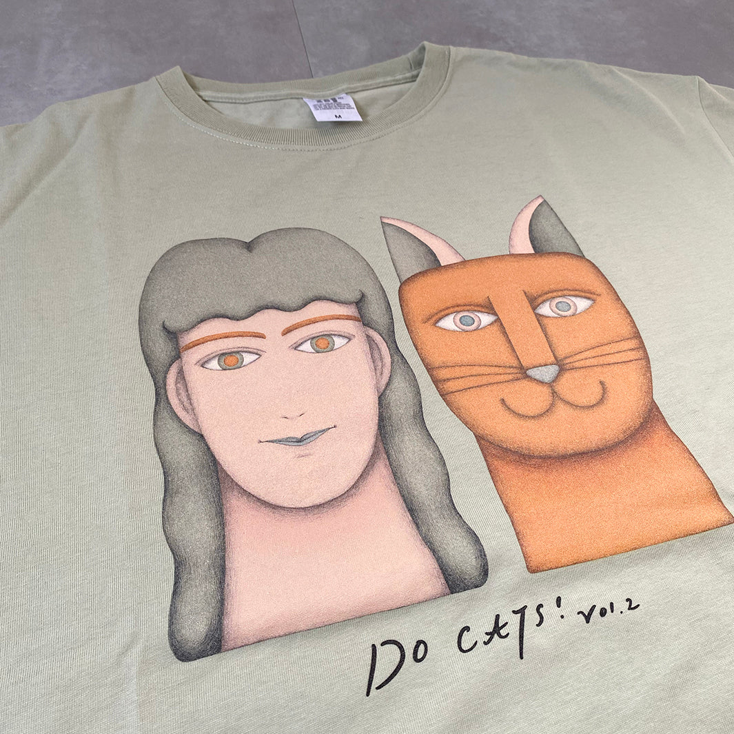 DO CATS! vol.2 Tシャツ｜グリーン