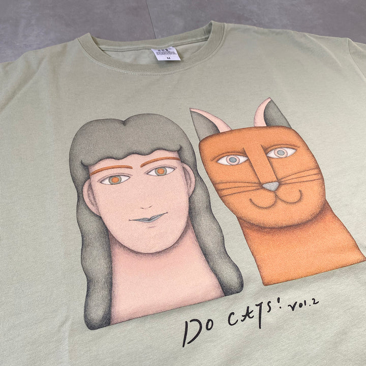 DO CATS! vol.2 Tシャツ｜グリーン