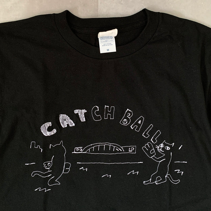 CATCHBALL tee｜BLACK