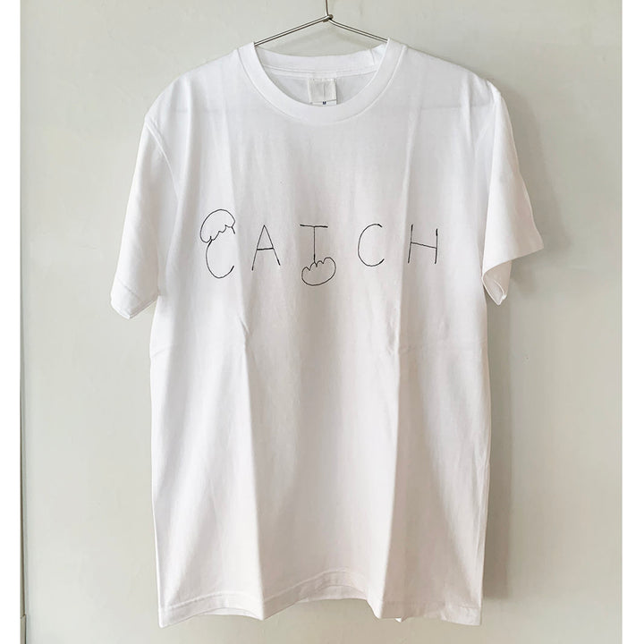 CATCH HAND tee｜WHITE