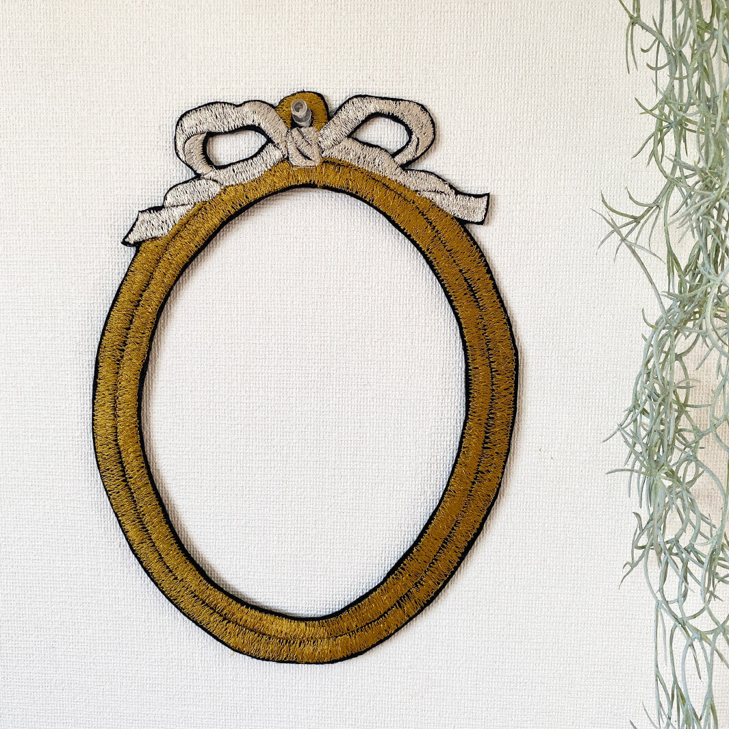 emu×Atelier-grisgris｜Embroidery Frame｜Ruban Frame Painting set