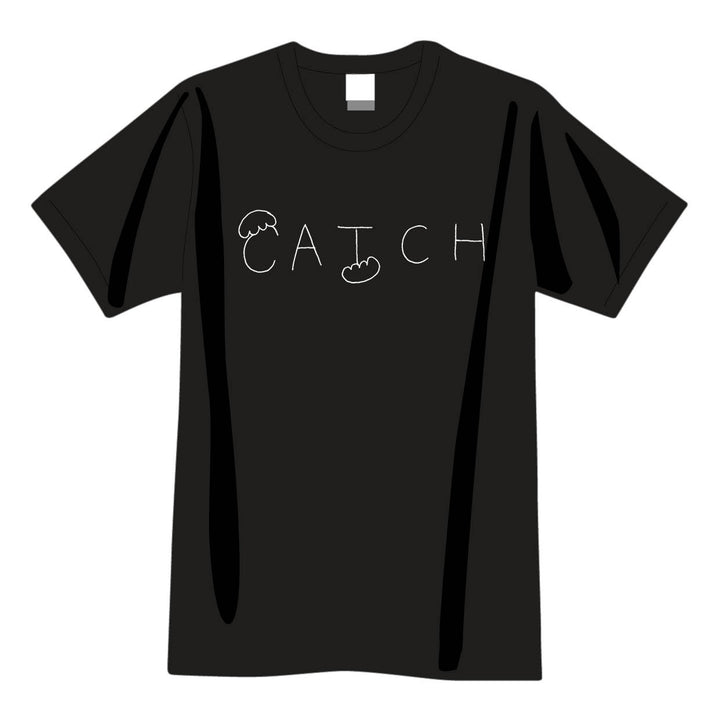 CATCH HAND tee｜BLACK