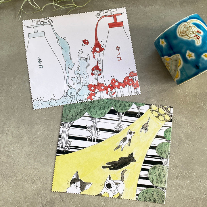 [送料無料・受注販売] マルチクロスセット｜猫は液体＆猫連れさられる