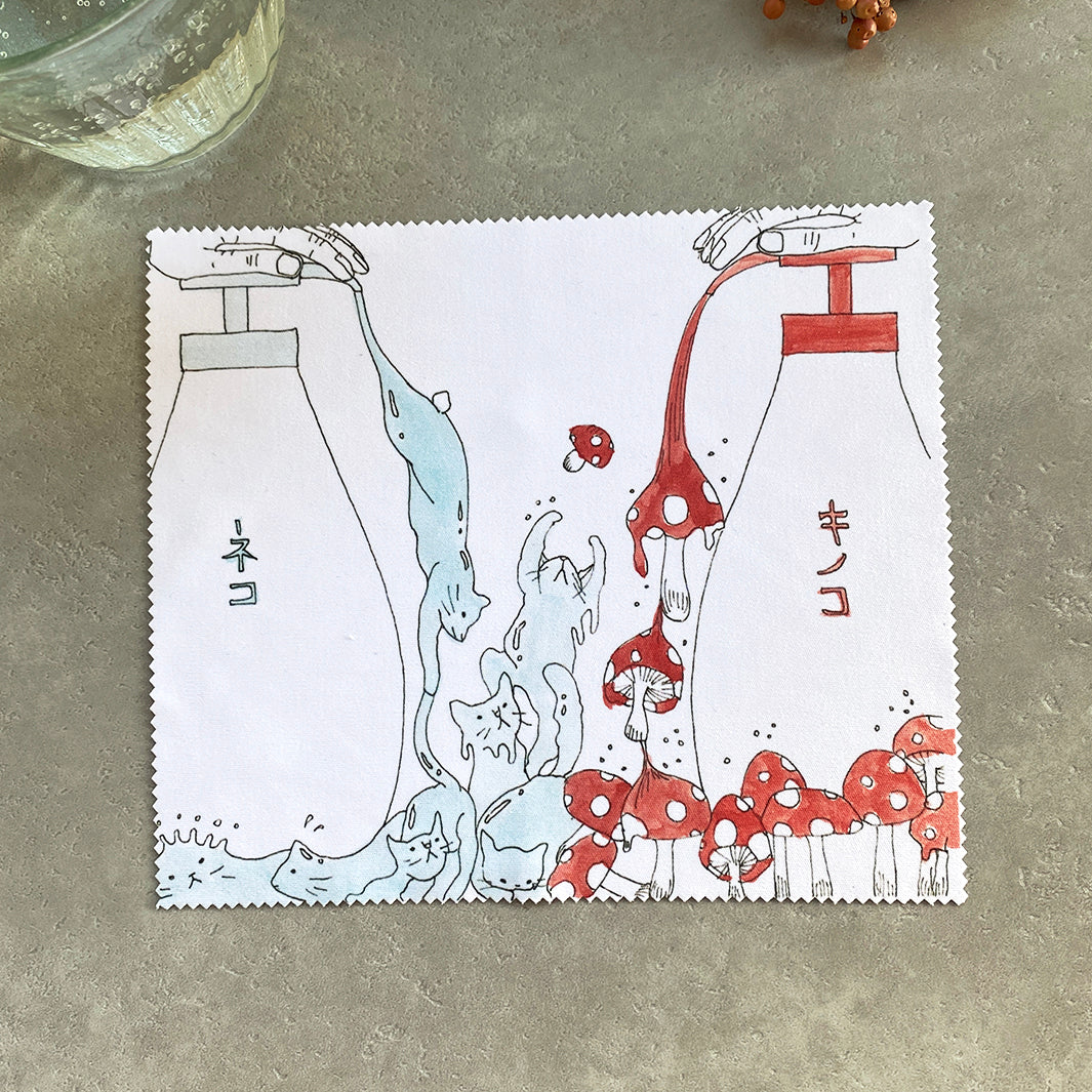 [送料無料・受注販売] マルチクロスセット｜猫は液体＆猫連れさられる