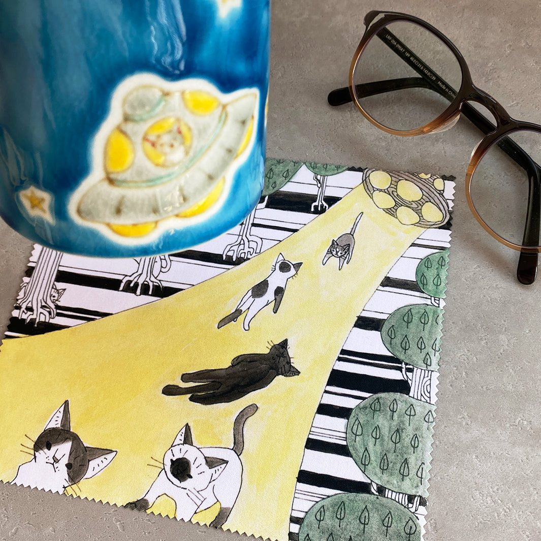 [送料無料・受注販売] マルチクロスセット｜猫は液体＆猫連れさられる