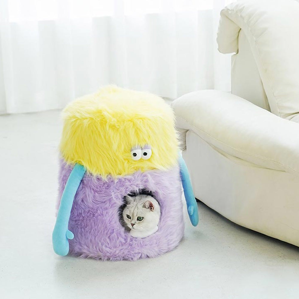 MONSTER PET BED｜Yellow head