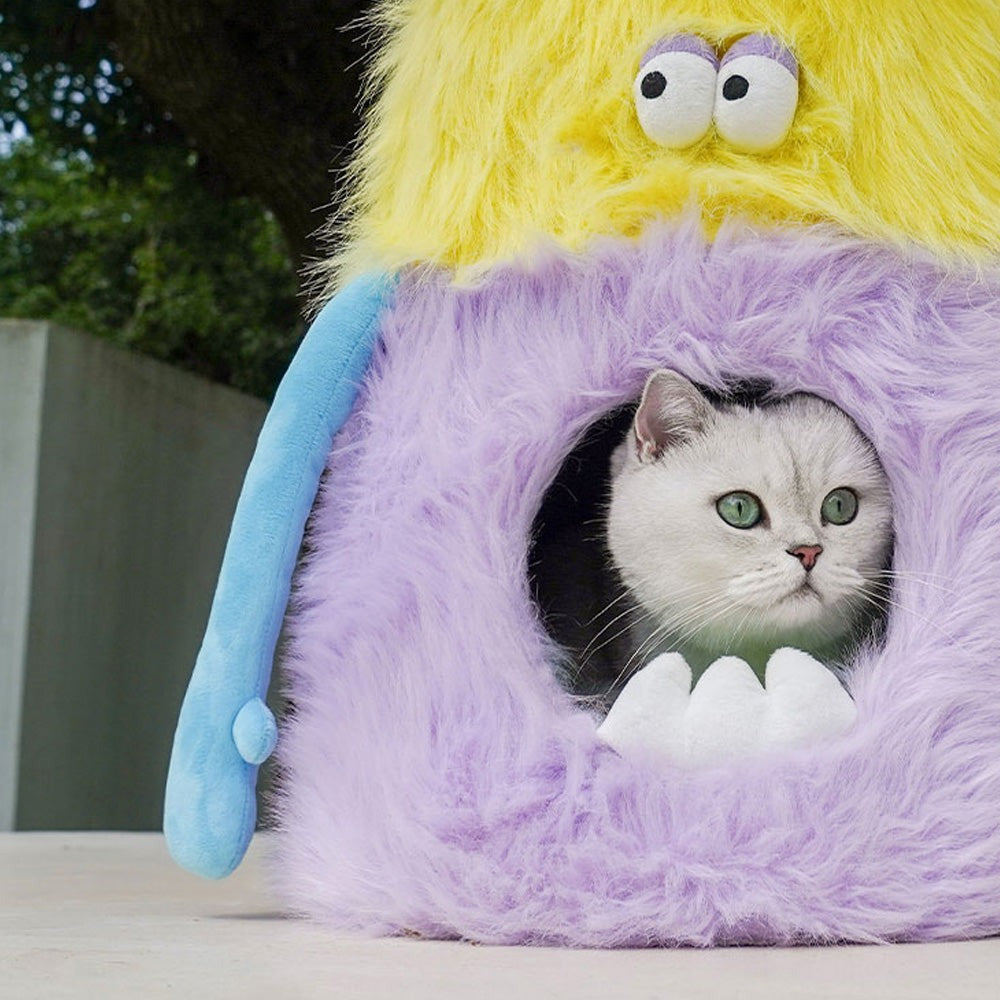 MONSTER PET BED｜Yellow head