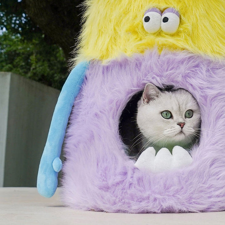 MONSTER PET BED｜Yellow head
