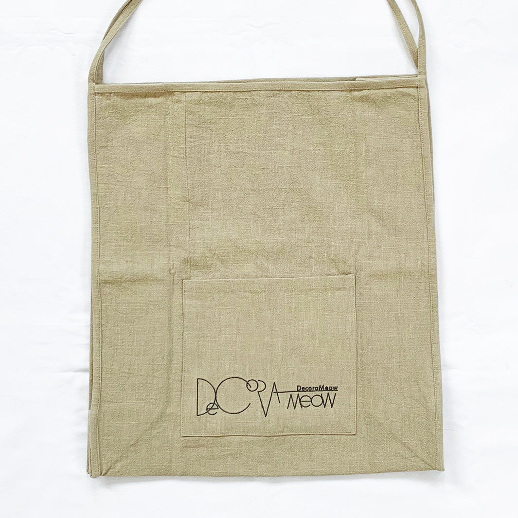 Ramie hemp cat tote