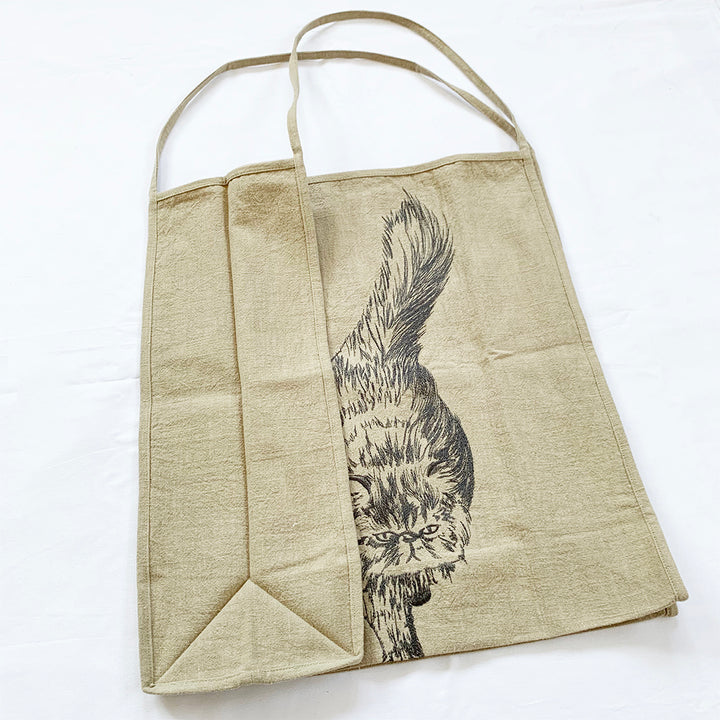 Ramie hemp cat tote